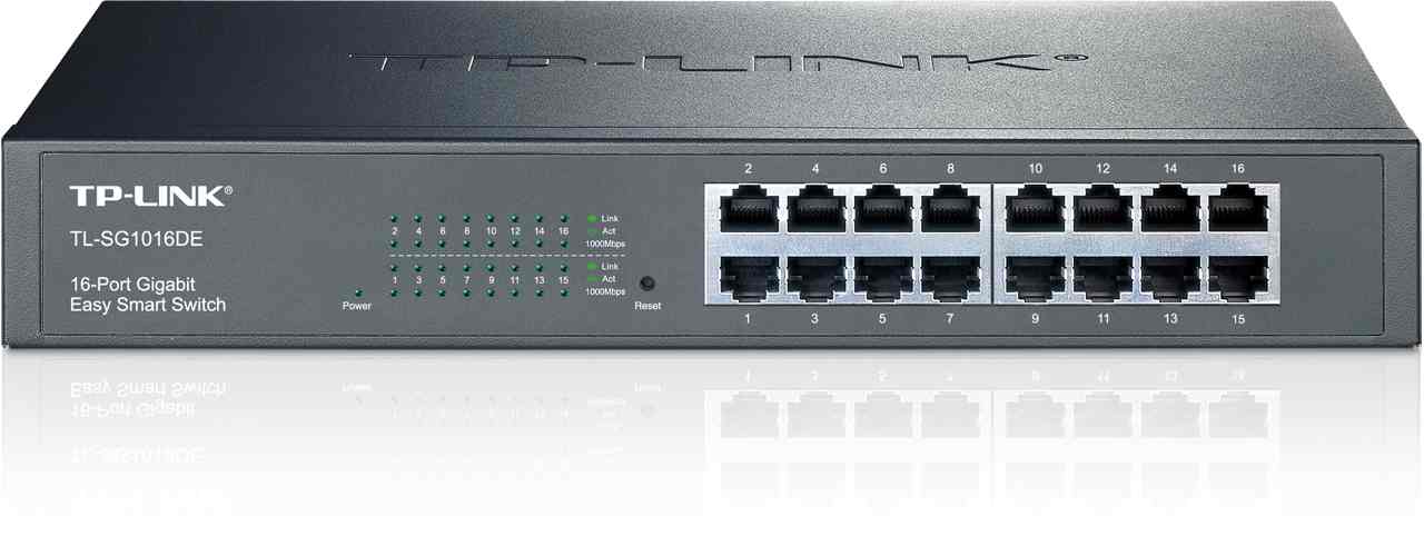 Switch 16-port Gigabit Easysmart